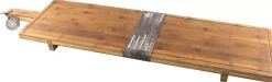 Serveerplank xxl bamboe 100x26x5.5 cm