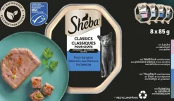 Sheba Mini Filets in saus vis selectie multipack 8 x 85g