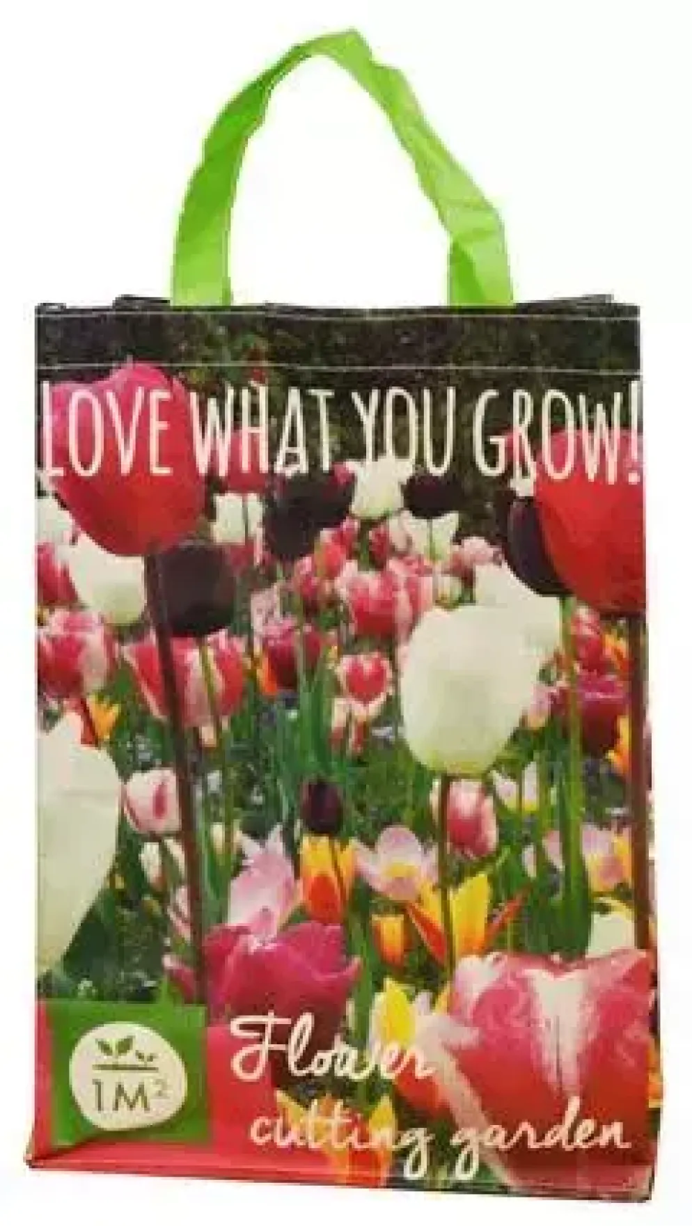 Shop bag love what you grow 30 stuks