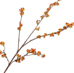 Silk-ka kunsttak bessen 109cm oranje