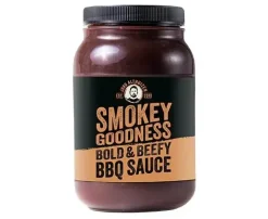 Smokey Goodness Bold and beefy bbq saus 500 ml