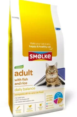 Smolke Adult kattenvoer vis 4kg