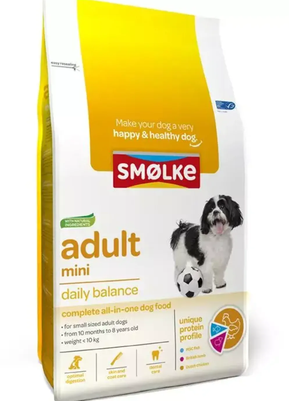 Smolke Adult Mini hondenvoer 3kg