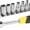 Stanley dopsleutelset 1/4" 11-delig