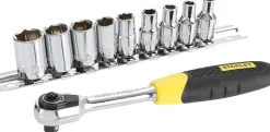 Stanley dopsleutelset 1/4" 11-delig