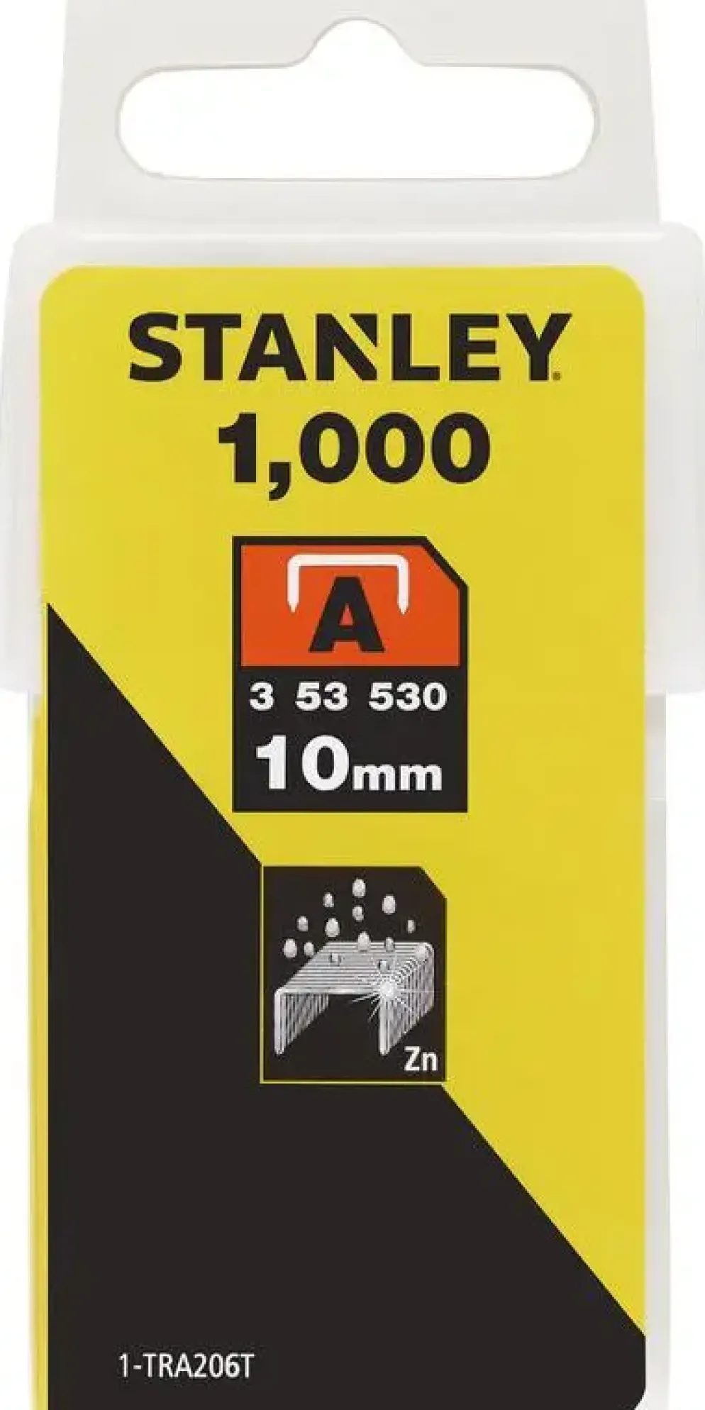 Stanley nieten Type A 10mm 1000st