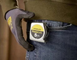 Stanley PowerLock Rolbandmaat – 5 m x 19 mm