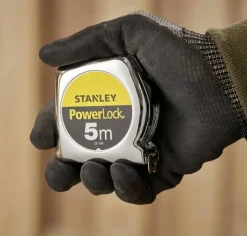 Stanley PowerLock Rolbandmaat – 5 m x 19 mm