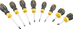 Stanley Schroevendraaierset Cushiongrip 8 delig