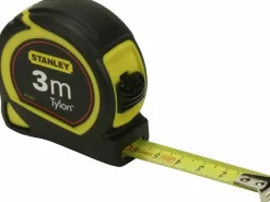 STANLEY 0-30-687 Tylon Rolbandmaat – 3 meter | Compact, duurzaam en accuraat meten