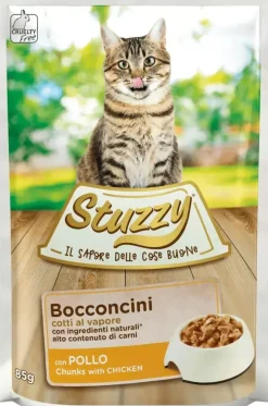 Stuzzy Chunks kattenvoer kip 85g