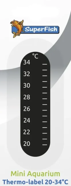 Superfish Plakthermometer voor 20-34 graden Celcius