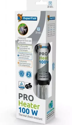 Superfish Pro heater 100w 20-60l (21cm)