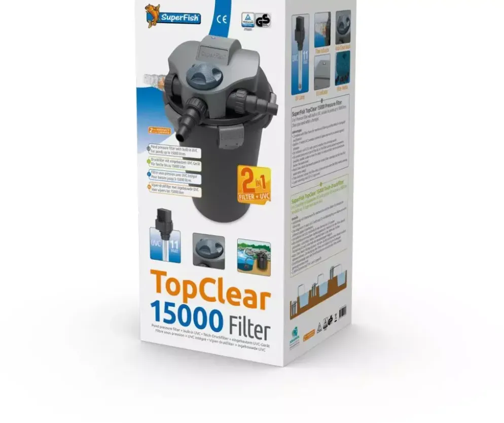 Superfish Topclear 15000 uvc 11w