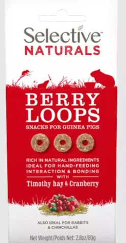 Supreme Selective Naturals Berry Loops hooi & cranberry 80g