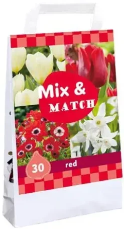 Tas Mix & Match Red 30 stuks