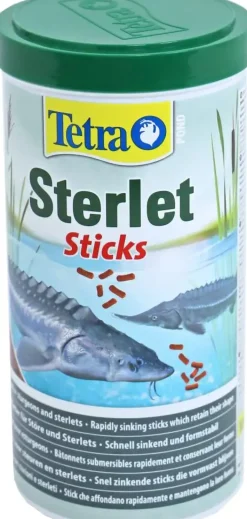 Tetra Sterlet Sticks 1 liter – Zinkend Vijvervisvoer voor STerletten en Steuren