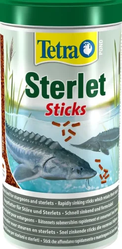 Tetra Sterlet Sticks 1 liter – Zinkend Vijvervisvoer voor STerletten en Steuren