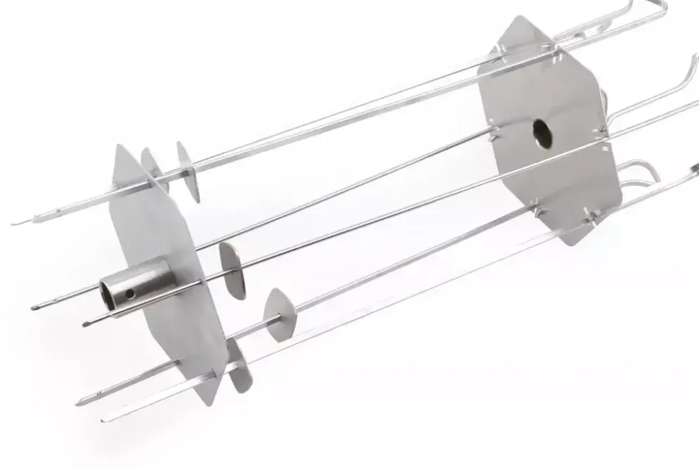 The Bastard rotisserie skewer rack