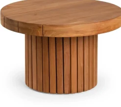Tierra Outdoor bijzettafel marapa 35x31cm teak