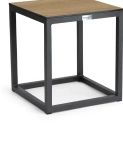 Tierra Outdoor bijzettafel rio bergamo trespa 40x40x45.5cm charcoal