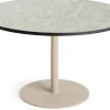 Tierra Outdoor bijzettafel solea coffee table round large trespa ophira 50x34cm champagne