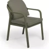 Tierra Outdoor dining tuinstoel pep dark green