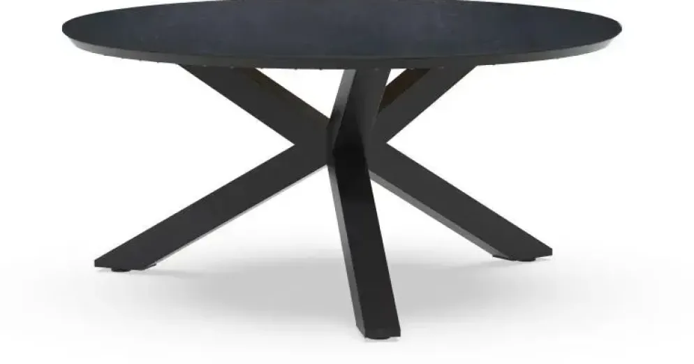Tierra Outdoor dining tuintafel omnigo graphite trespa 150x74.5cm charcoal