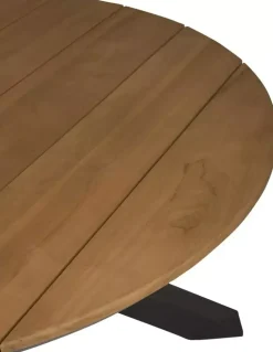 Tierra Outdoor dining tuintafel omnigo teak 150x74.5cm charcoal