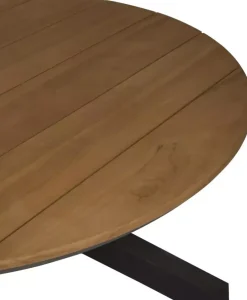 Tierra Outdoor dining tuintafel omnigo teak 150x74.5cm charcoal