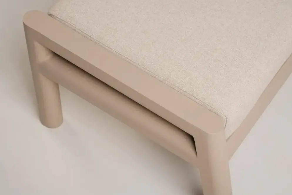Tierra Outdoor hocker sevilla champagne