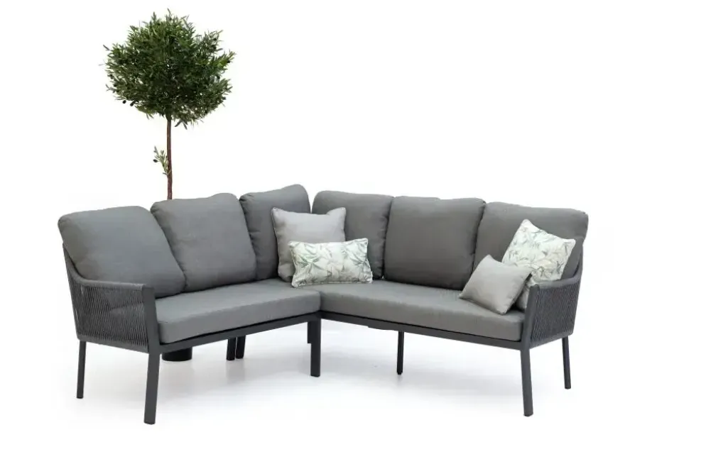 Tierra Outdoor hoekset liv charcoal