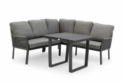 Tierra Outdoor hoekset liv charcoal