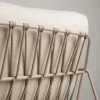Tierra Outdoor loungebank rivera champagne