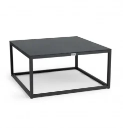 Tierra Outdoor lounge tuintafel rio graphite trespa 80x80x40cm charcoal