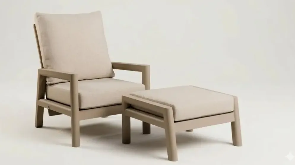 Tierra Outdoor relax set sevilla champagne