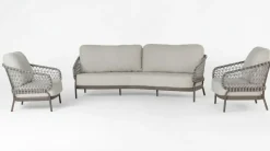 Tierra Outdoor stoel-bank loungeset juno chocolat