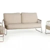 Tierra Outdoor stoel-bank loungeset rivera champagne