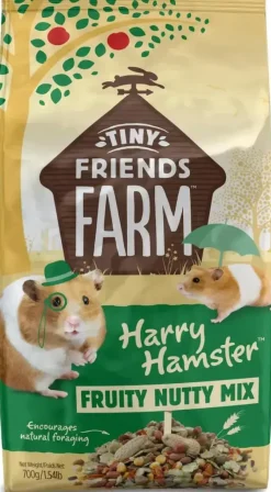 Tiny Friends Farm hamstervoer Fruity Nutty Mix 700g