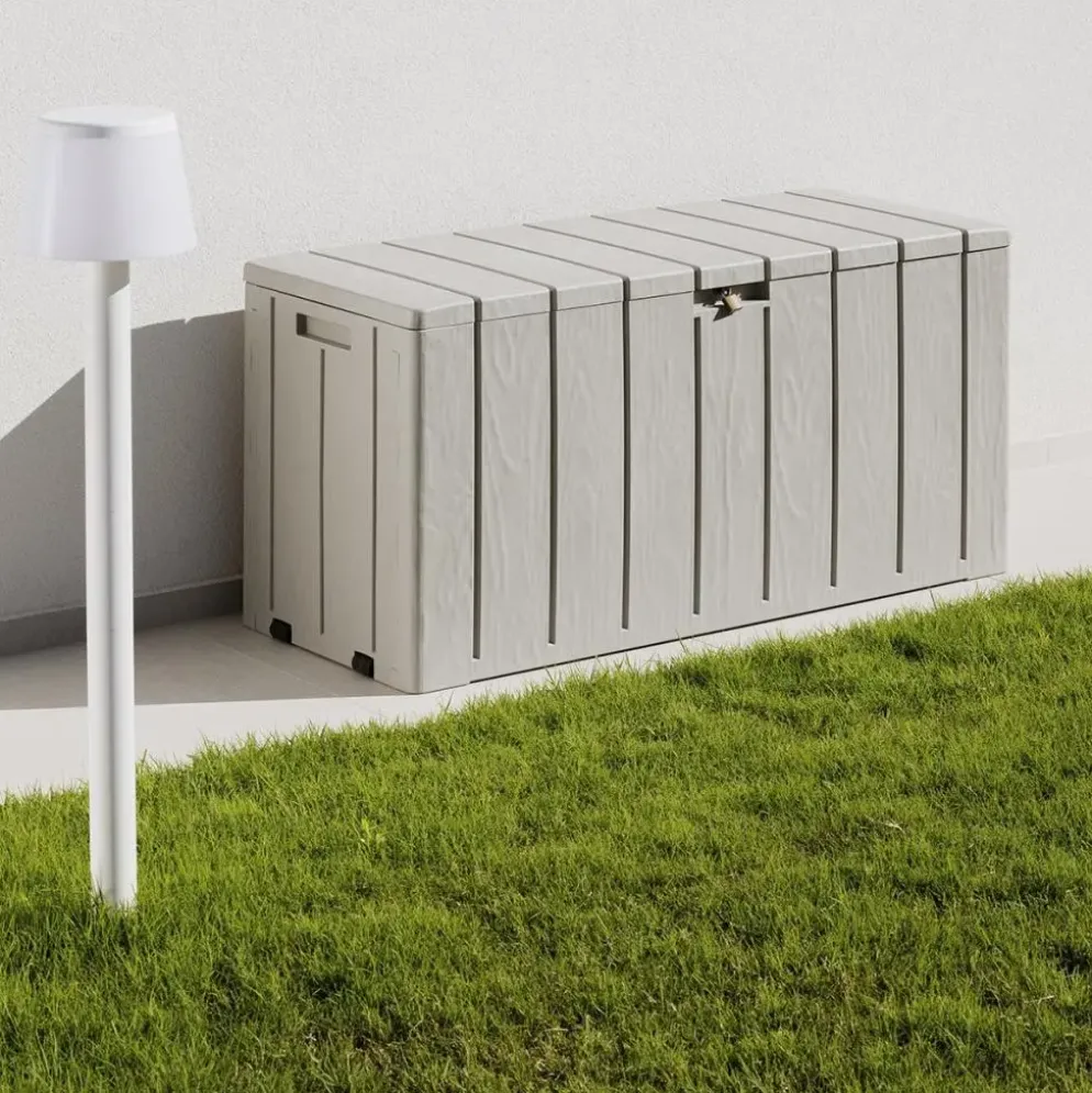 Toomax kussenbox bravo 117x45x53cm warm grijs