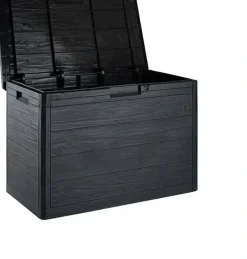 Toomax kussenbox woody's 77x44x53cm antraciet