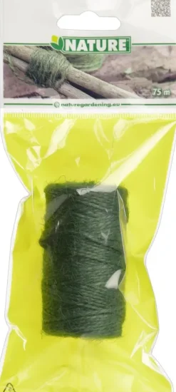 Touw jute l75m groen