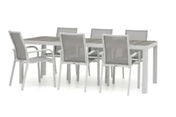 Trestino diningset gironde 220 dining wit