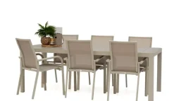Trestino diningset gironde 220 dining latte