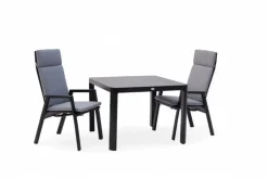 Trestino diningset gironde 100 frazer zwart