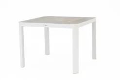 Trestino dining tuintafel gironde 100x100x74.5cm wit