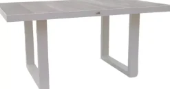 Trestino hoge lounge tuintafel barree 140x85x65cm wit