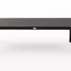 Trestino lounge tuintafel lausanne 122x70x38cm zwart
