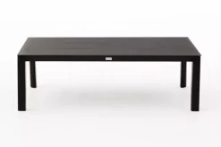 Trestino lounge tuintafel lausanne 122x70x38cm zwart