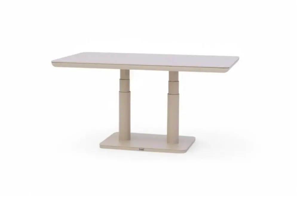 Trestino verstelbare lounge tuintafel toulon 140x80x72cm latte